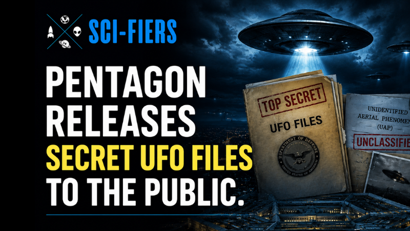 Pentagon Releases Secret UFO Files to the Public